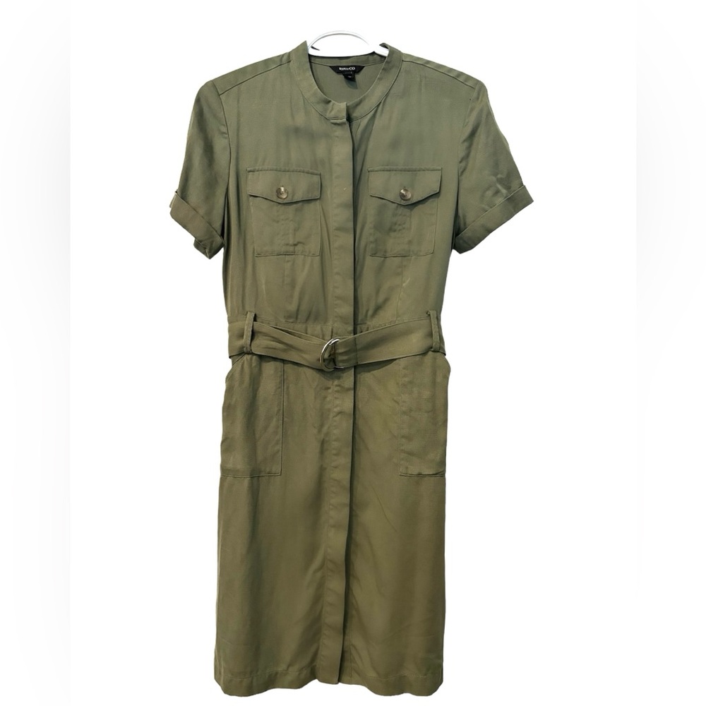 Great deal! RW&CO, Kaki dress, Size 4, never worn